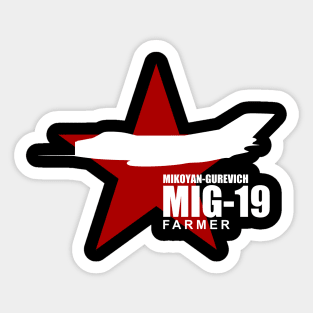 Mig-19 Farmer Sticker